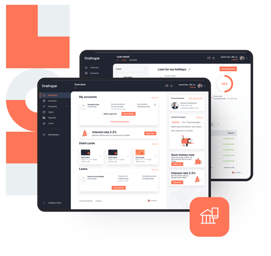 Finshape Agentic digital banking platform