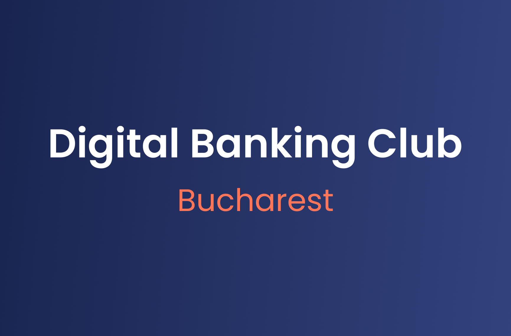 Finshape Digital Banking Club Bucharest